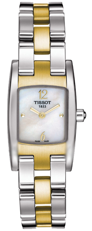 Tissot T-Lady Battery Operated Quartz White Ladies Watch T0421092211700 