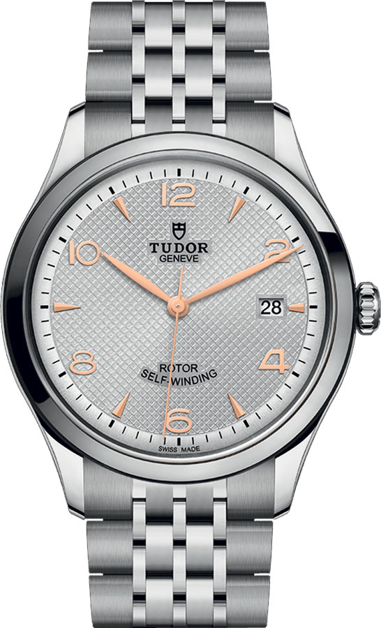 Tudor 1926 Self winding Automatic Silver Mens Watch M91550-0001 