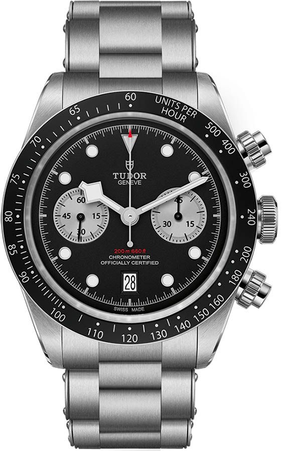 Tudor Heritage Line Self Winding Automatic Black Mens Watch M79360N-0001 