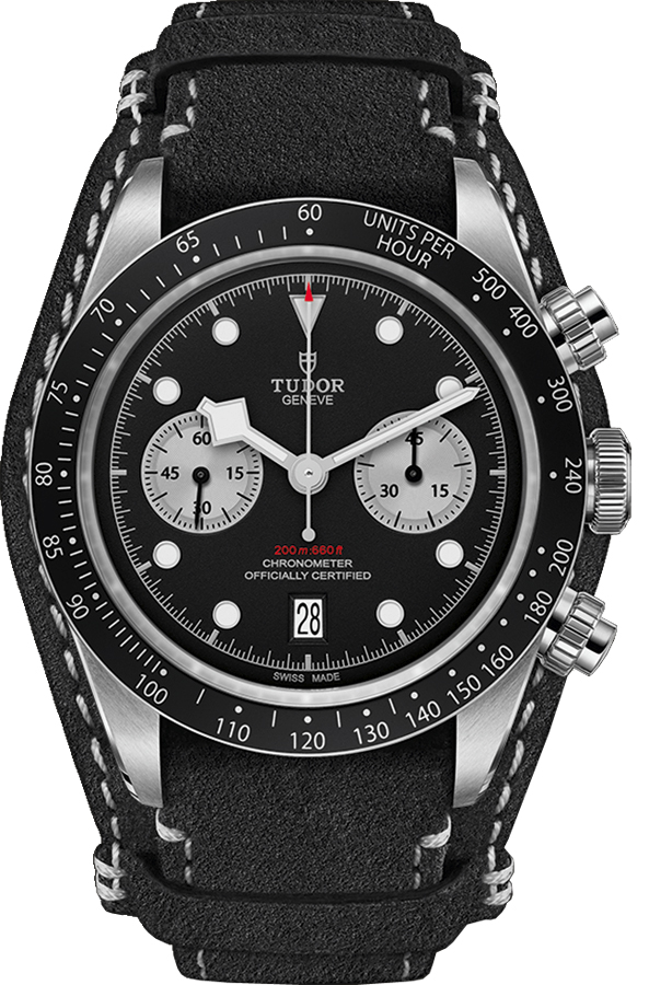 Tudor Heritage Line Self winding Automatic Black Watch M79360N-0005 