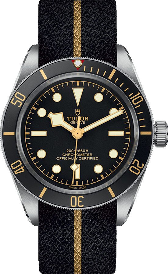 Tudor Heritage Line Self winding Automatic Chronometer Black Watch M79030N-0003 