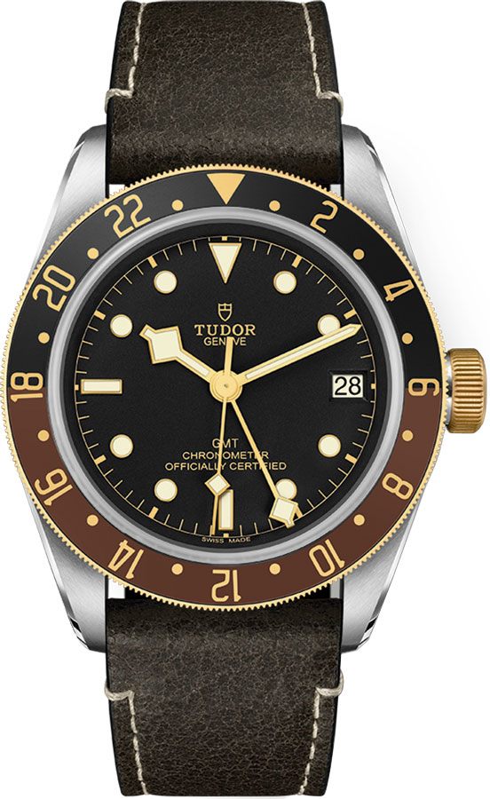 Tudor Heritage Line Self winding Automatic Black Watch M79833MN-0003 