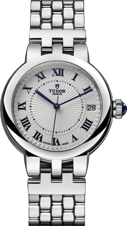 Tudor Classic Line Self winding Automatic Silver Watch M35800-0001 
