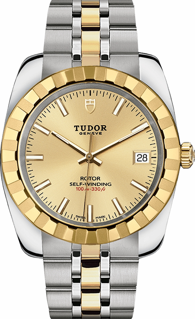 Tudor Classic Line Self winding Automatic Champagne Watch M21013-0002 