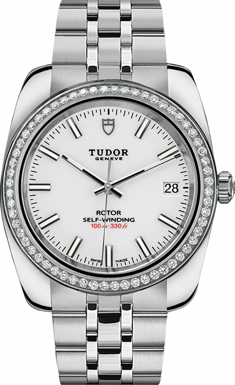 Tudor Classic Line Self winding Automatic White Mens Watch M21020-0010 