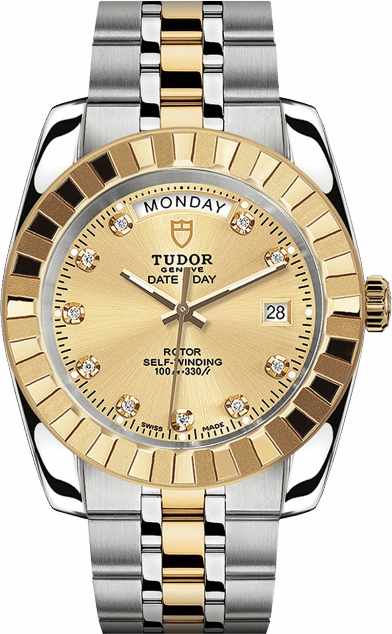 Tudor Classic Line Self winding Automatic Champagne Watch M23013-0018 