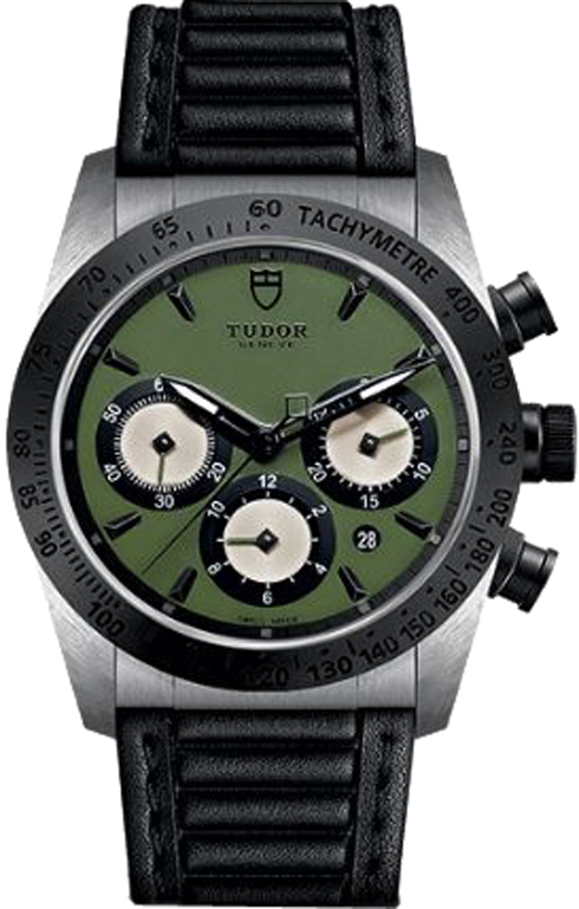 Tudor Tool Self winding Automatic Green Mens Watch M42010N-0004 