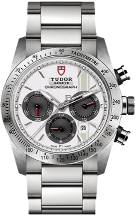 Tudor Tool Self winding Automatic Chronometer White Mens Watch M42000-95730 