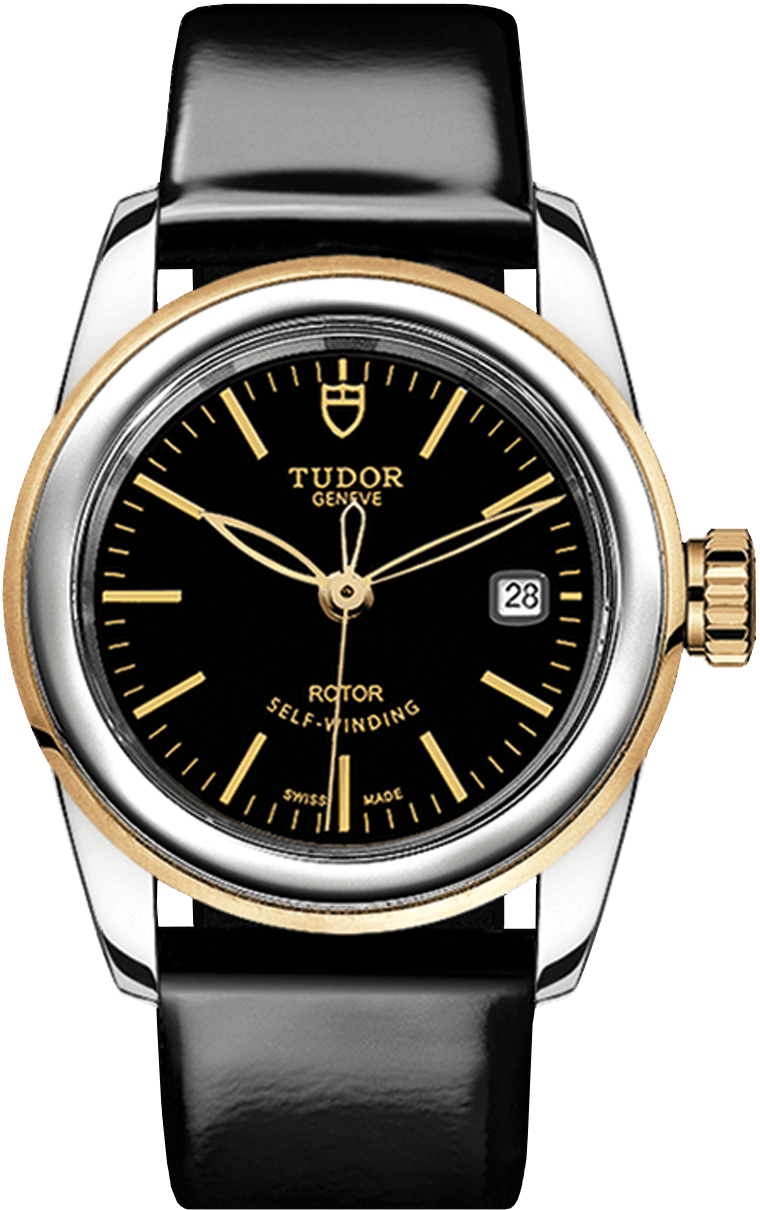 Tudor Classic Line Self winding Automatic Black Ladies Watch M51003-0024 