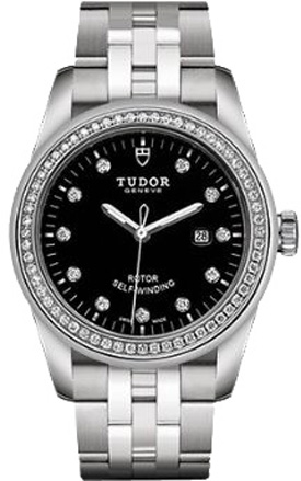 Tudor Classic Line Self winding Automatic Black Ladies Watch M53020-0007 