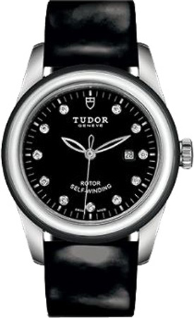 Tudor Classic Line Self winding Automatic Black Ladies Watch M53010N-0010 