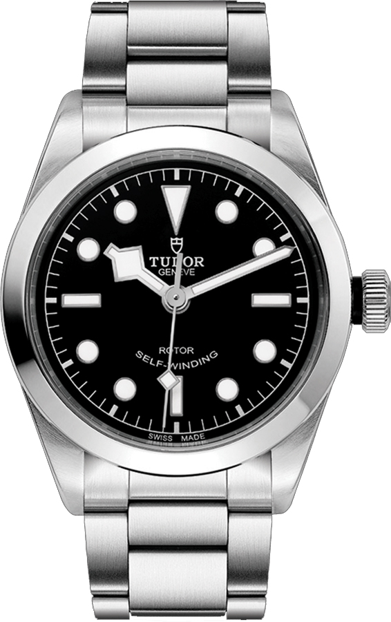 Tudor Heritage Line Self winding Automatic Black Watch M79500-0007 