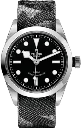 Tudor Heritage Line Self winding Automatic Black Watch M79500-0007-FB1 