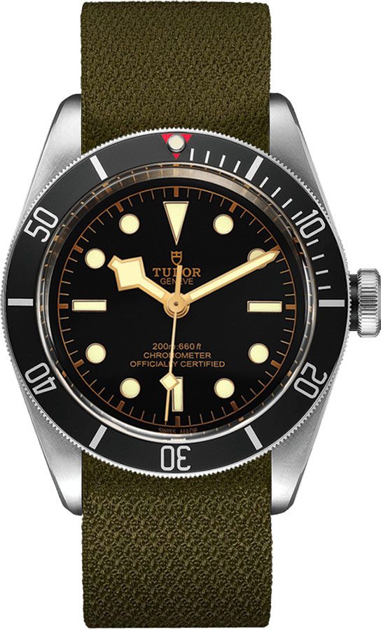 Tudor Heritage Line Self winding Automatic Black Watch M79230N-0004 