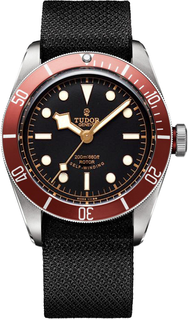 Tudor Heritage Line Self winding Automatic Black Watch M79220R-0001-FB1 