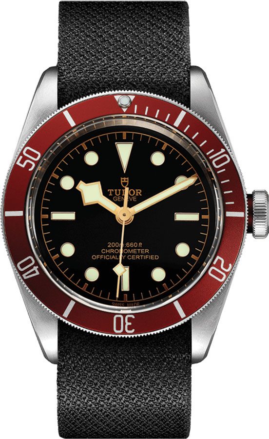 Tudor Heritage Line Self winding Automatic Chronometer Black Watch M79230R-0010 