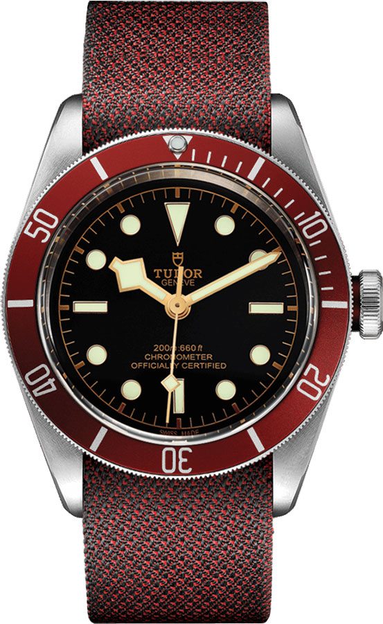 Tudor Heritage Line Self winding Automatic Chronometer Black Watch M79230R-0009 