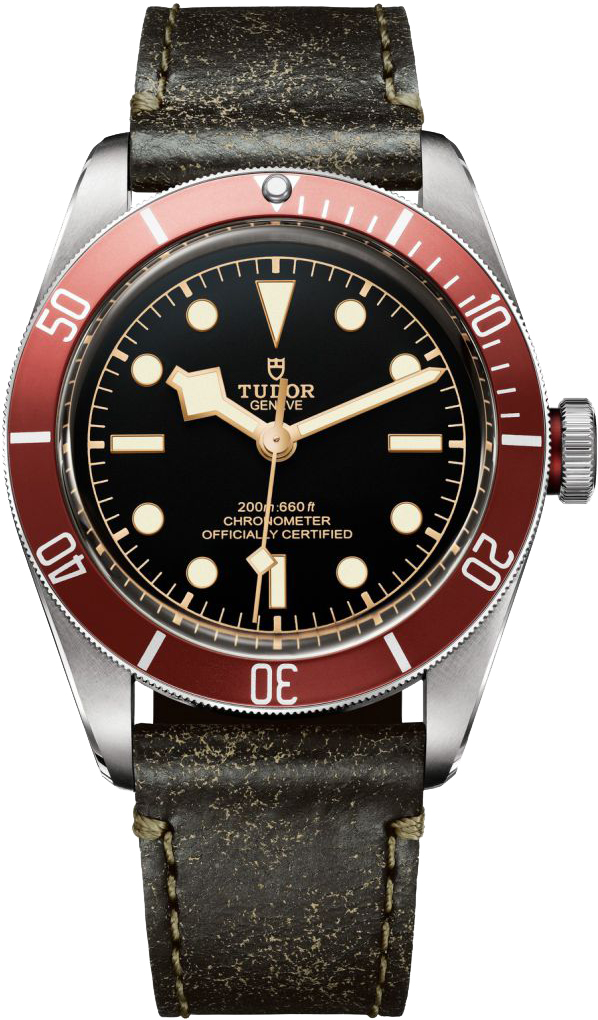 Tudor Heritage Line Self winding Automatic Black Watch M79230R-0005 