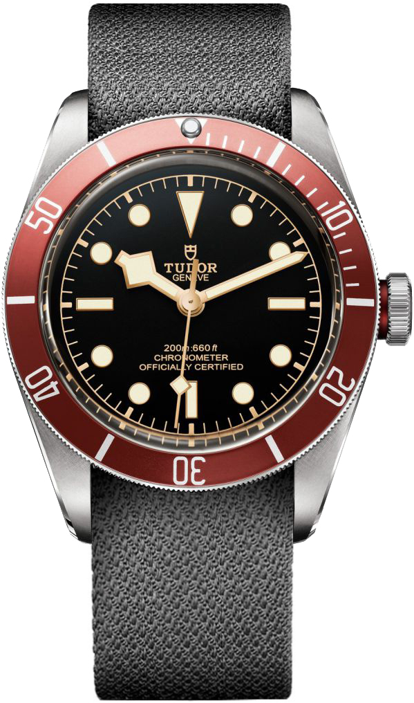Tudor Heritage Line Self winding Automatic Chronometer Black Watch M79230R-0001-FB1 