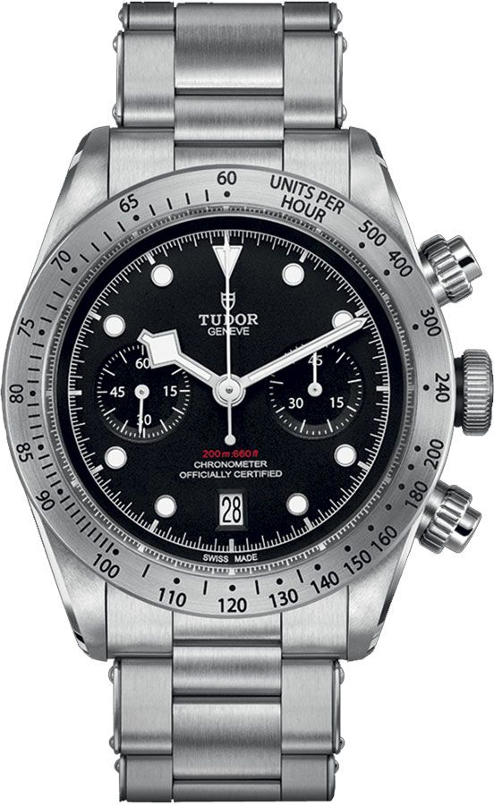 Tudor Heritage Line Self winding Automatic Black Watch M79350-0004 