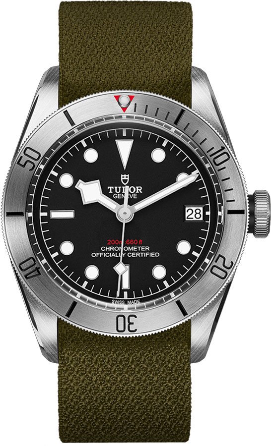 Tudor Heritage Line Self winding Automatic Black Watch M79730-0004 