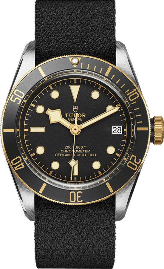 Tudor Heritage Line Self winding Automatic Black Watch M79733N-0001-FB1 