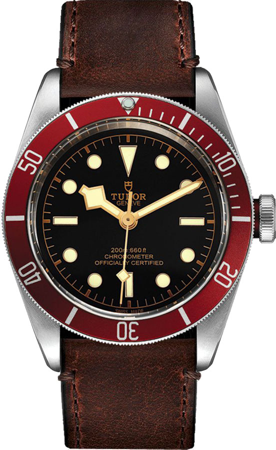 Tudor Heritage Line Self winding Automatic Chronometer Black Watch M79230R-0002 