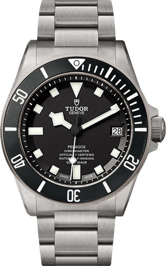 Tudor Tool Self winding Automatic Chronometer Black Mens Watch M25600TN-0001 