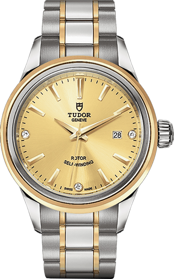 Tudor Classic Line Self winding Automatic Champagne Ladies Watch M12103-0004 