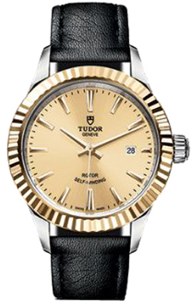 Tudor Classic Line Self winding Automatic Champagne Ladies Watch M12113-0019 