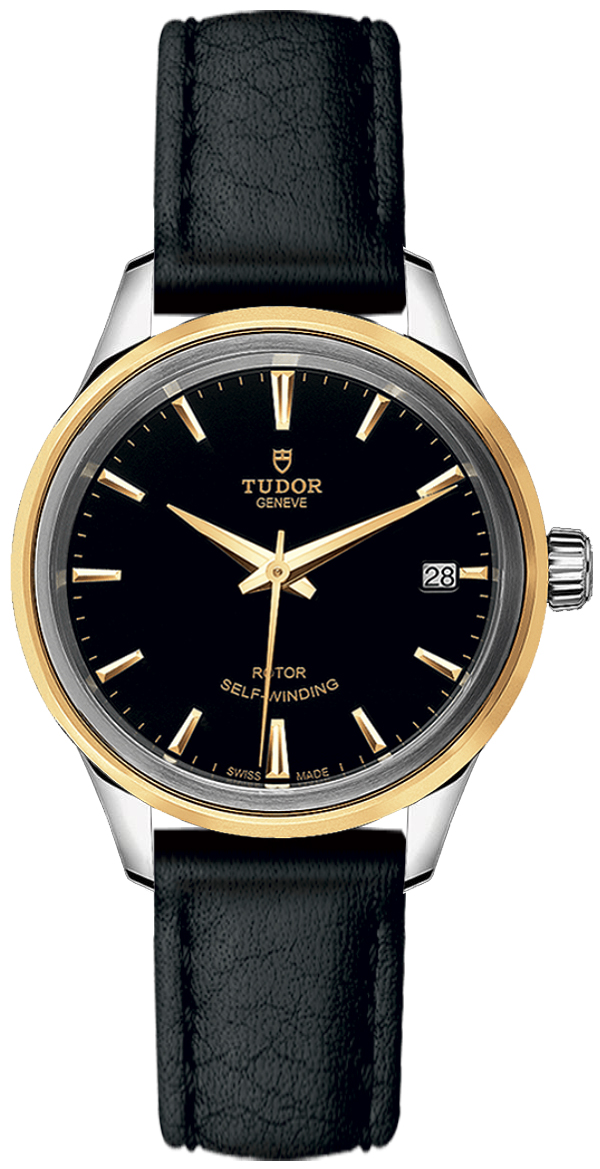 Tudor Classic Line Self winding Automatic Black Ladies Watch M12303-0009 