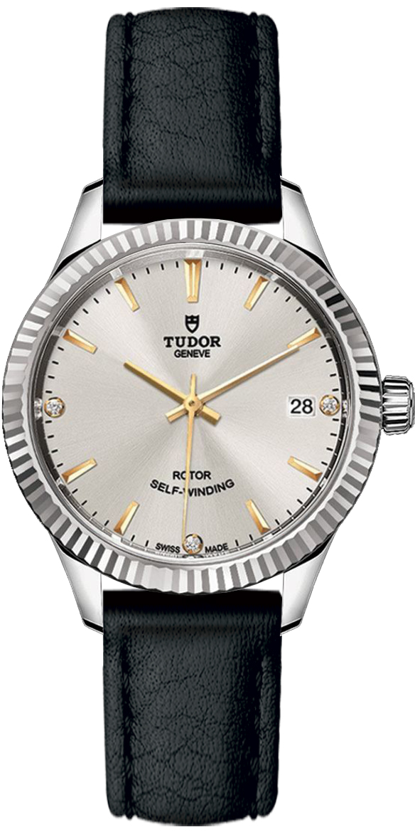Tudor Classic Line Self winding Automatic Silver Ladies Watch M12310-0026 