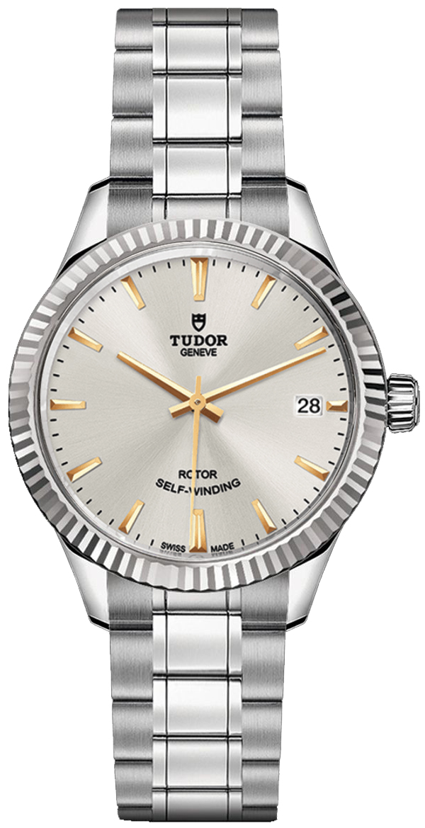 Tudor Classic Line Self winding Automatic Silver Ladies Watch M12310-0005 