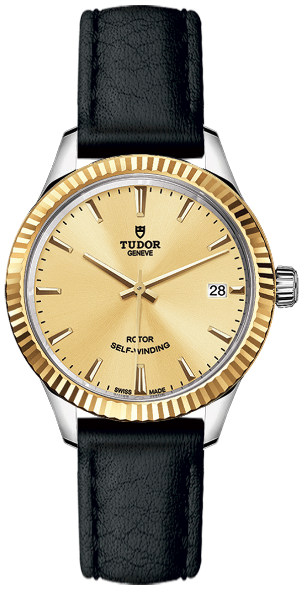 Tudor Classic Line Self winding Automatic Champagne Ladies Watch M12313-0017 