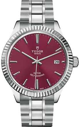 Tudor Classic Line Self winding Automatic Red Watch M12510-0015 