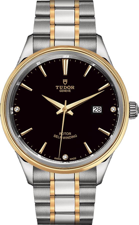 Tudor Classic Line Self winding Automatic Black Watch M12703-0006 