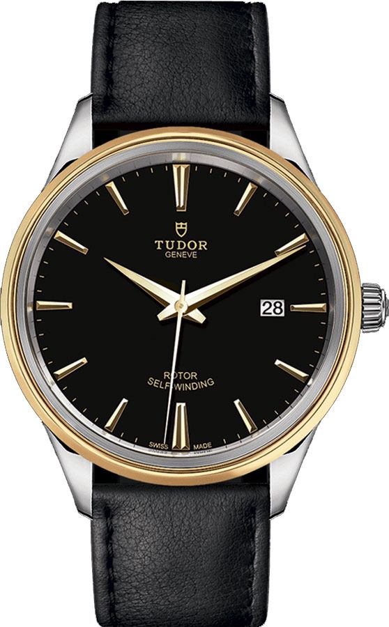 Tudor Classic Line Self winding Automatic Black Watch M12703-0009 