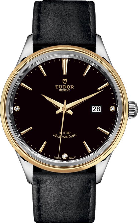 Tudor Classic Line Self winding Automatic Black Mens Watch M12703-0012 