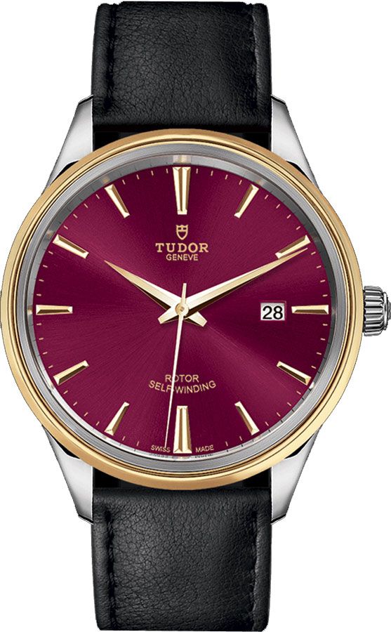 Tudor Classic Line Self winding Automatic Red Mens Watch M12703-0014 