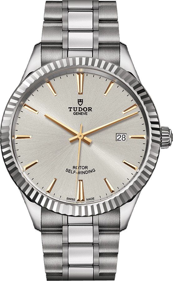Tudor Classic Line Self winding Automatic Silver Mens Watch M12710-0005 