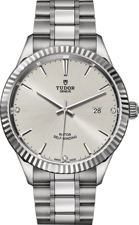 Tudor Classic Line Self winding Automatic Silver Watch M12710-0007 