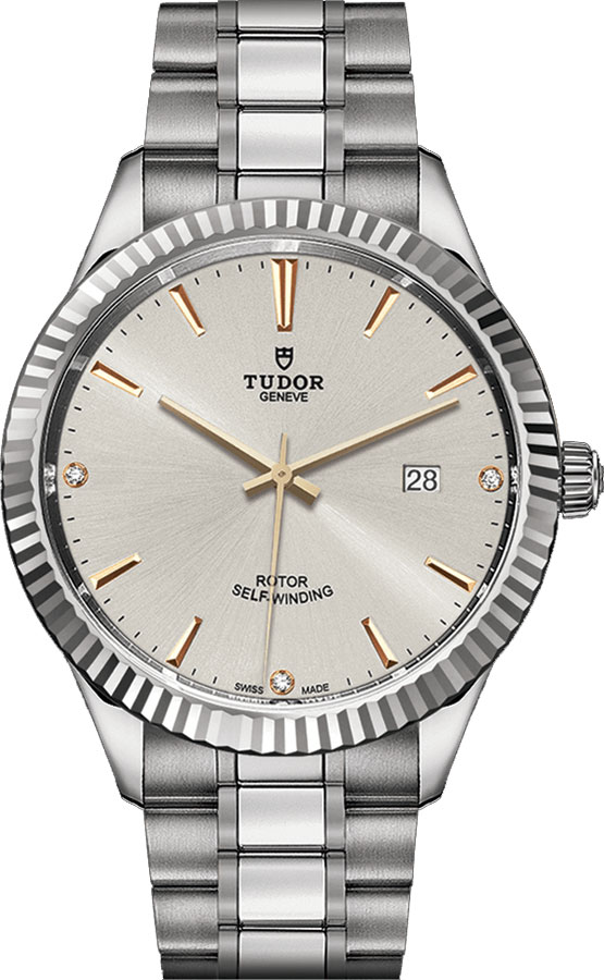 Tudor Classic Line Self winding Automatic Silver Mens Watch M12710-0011 