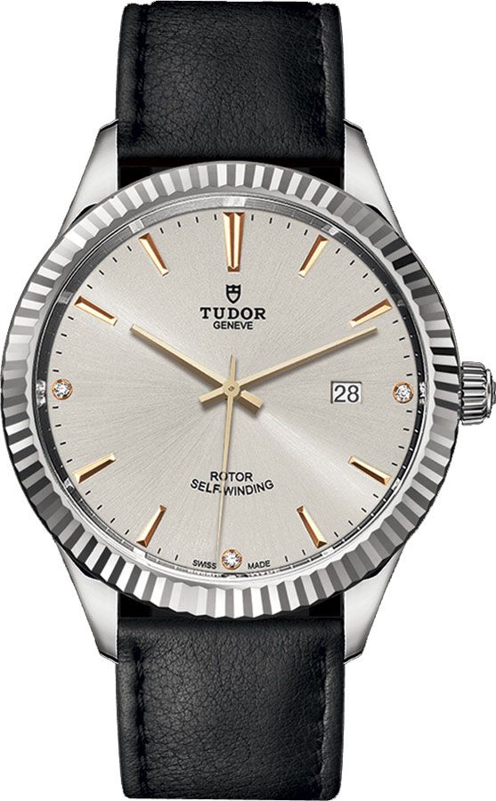 Tudor Classic Line Self winding Automatic Silver Watch M12710-0026 