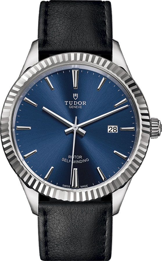 Tudor Classic Line Self winding Automatic Blue Mens Watch M12710-0027 