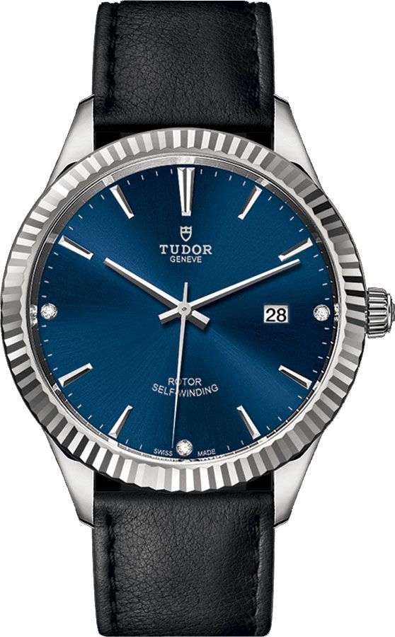 Tudor Classic Line Self winding Automatic Blue Watch M12710-0029 