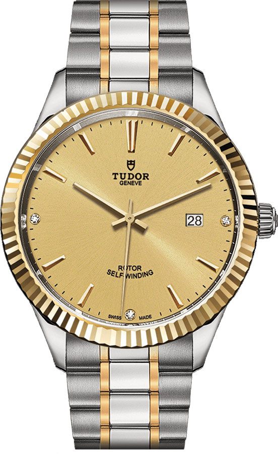 Tudor Classic Line Self winding Automatic Champagne Watch M12713-0007 