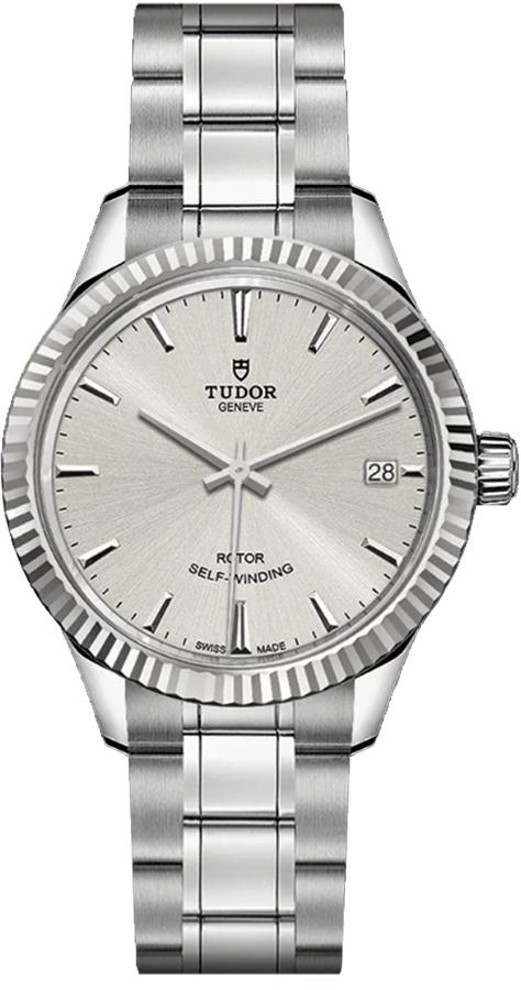 Tudor Classic Line Self winding Automatic Silver Ladies Watch M12310-0001 