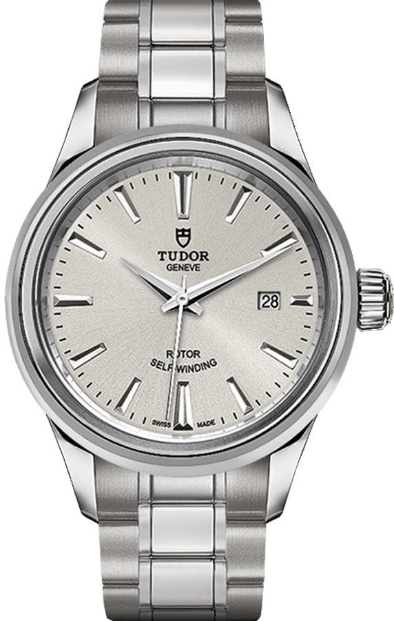 Tudor Classic Line Self winding Automatic Silver Watch M12100-0001 