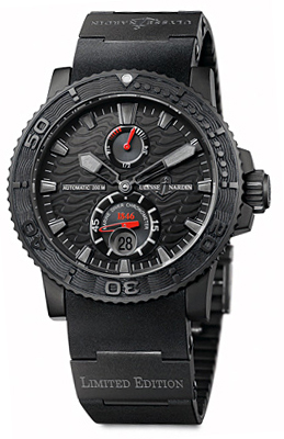 Ulysse Nardin Marine Self winding Automatic Black Mens Watch 263-38LE-3 