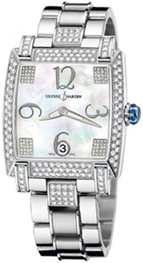 Ulysse Nardin Classical Self winding Automatic Pearl White Ladies Watch 130-91C-8C-601 